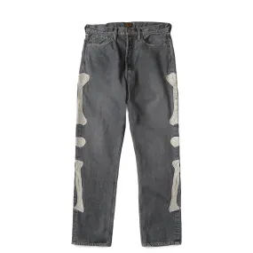 14OZ BLACK DENIM MEXICAN TUXEDO 5P OKAGILLY