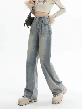 2024 High Waist Baggy Retro Y2K Jeans