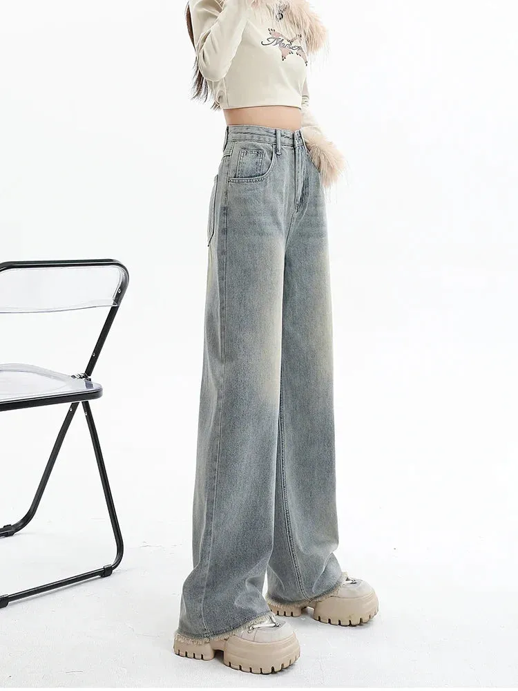 2024 High Waist Baggy Retro Y2K Jeans