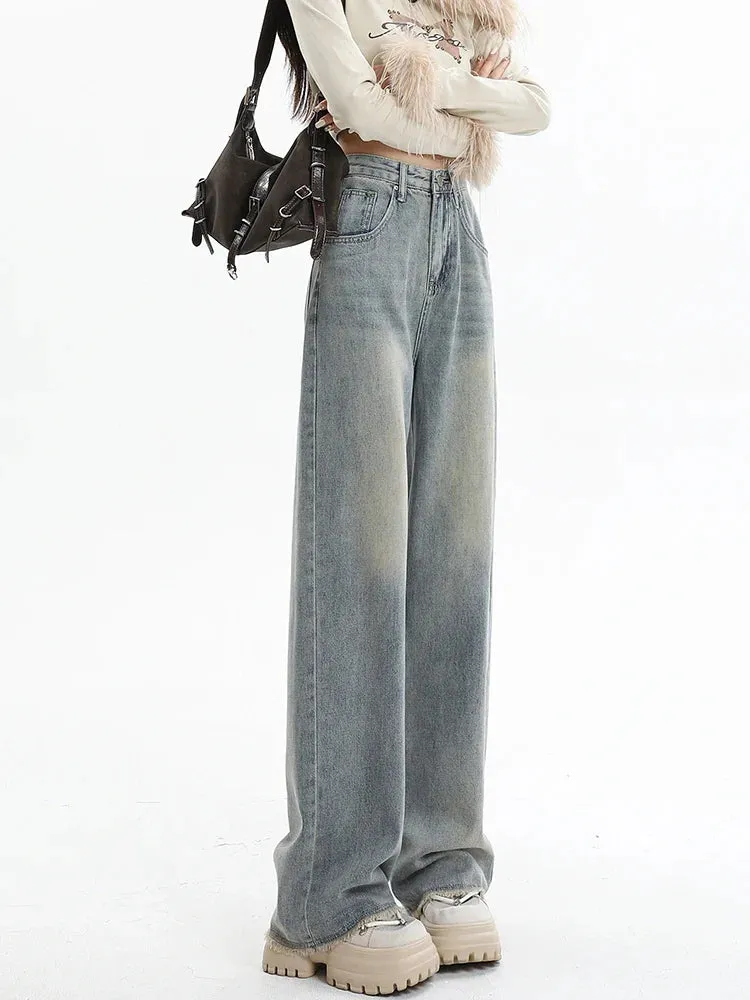 2024 High Waist Baggy Retro Y2K Jeans