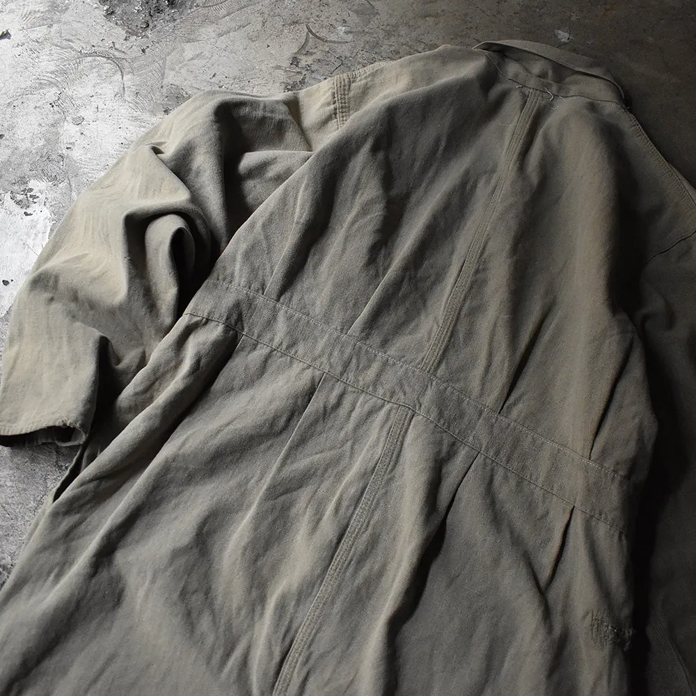 40's～50's CONE FABRICS シャンブレーショップコート 230408H