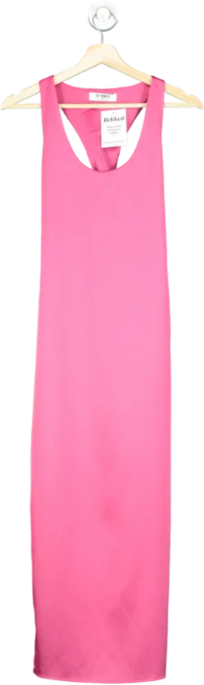 4th & Reckless Pink Maxi Dress Petite UK 6