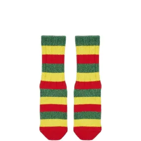 56 YARNS RASTA SMILIE SOCKS