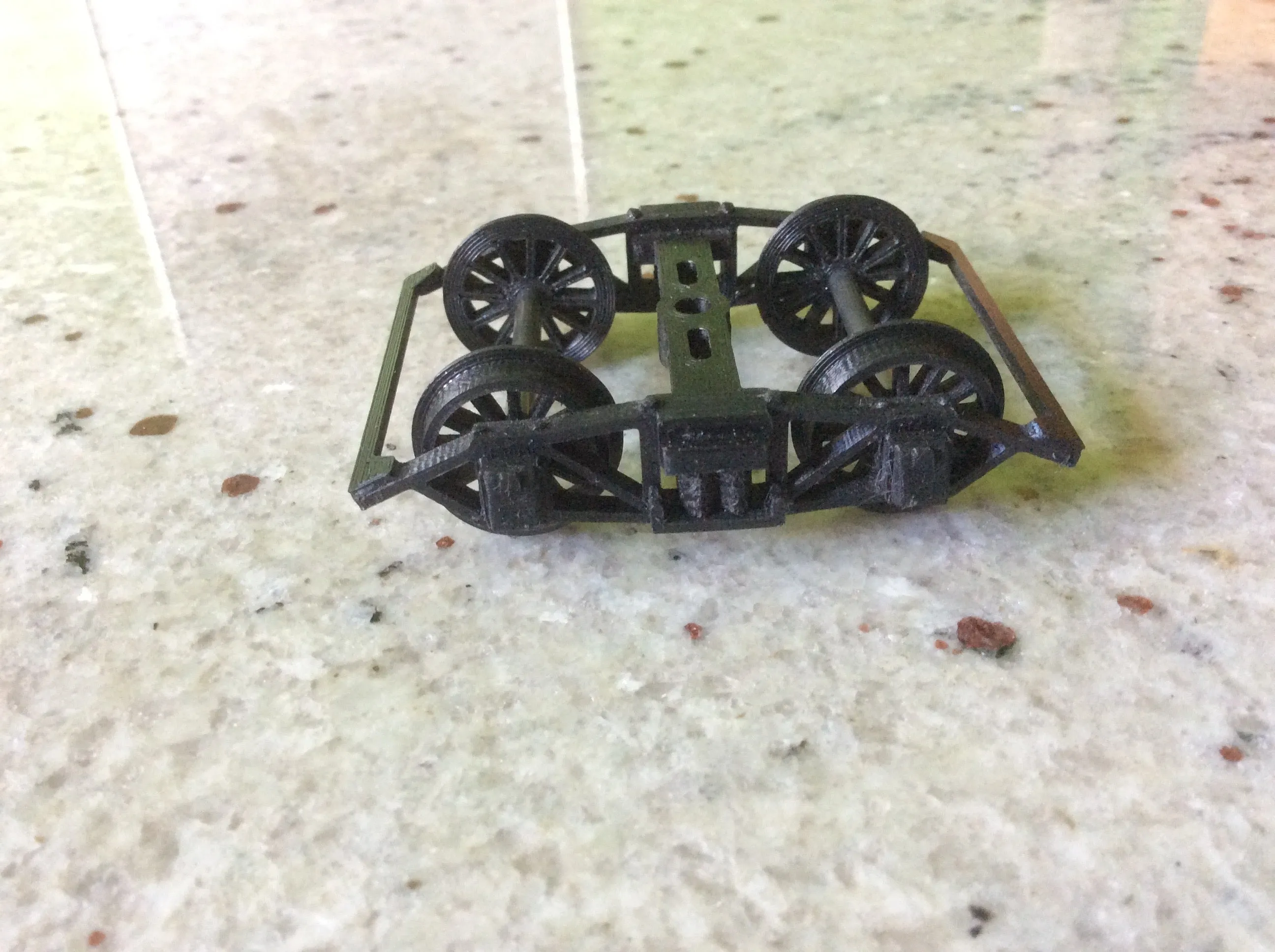 ACF Reinforced arch bar truck frame #48-8851