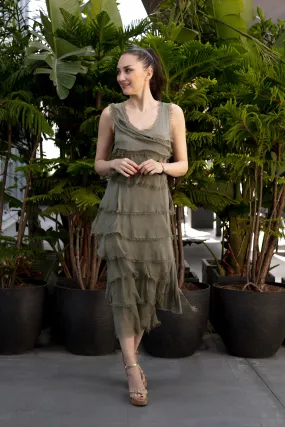 Ashton Frayed Maxi Dress