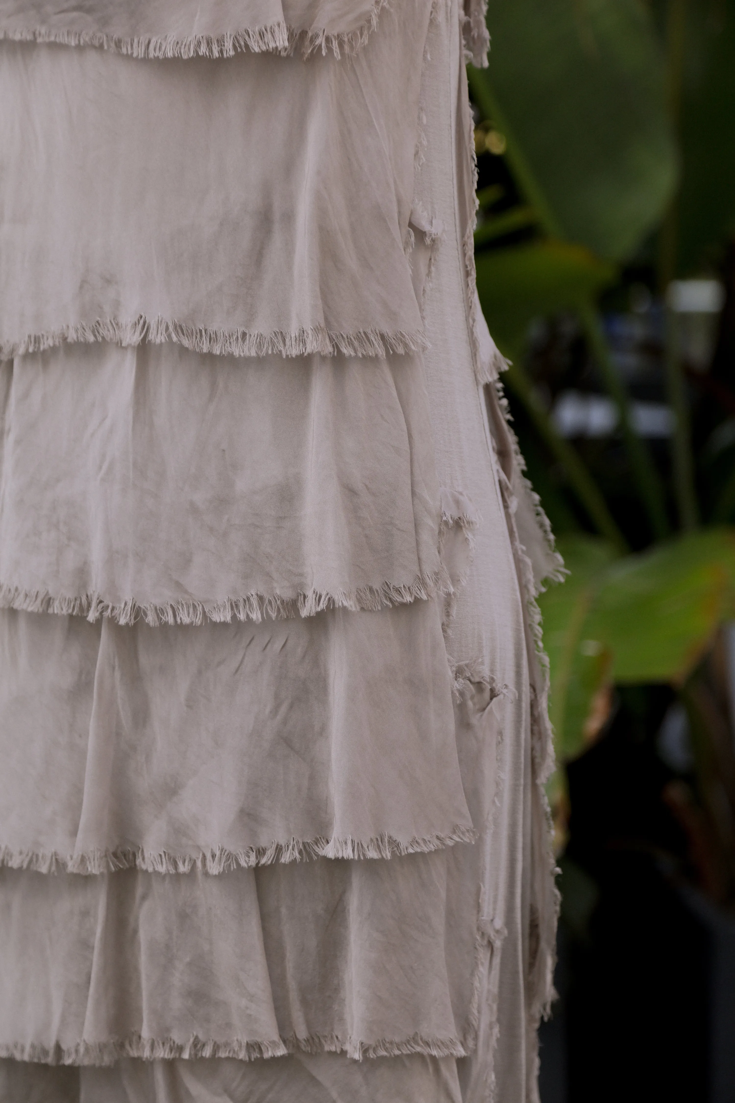 Ashton Frayed Maxi Dress