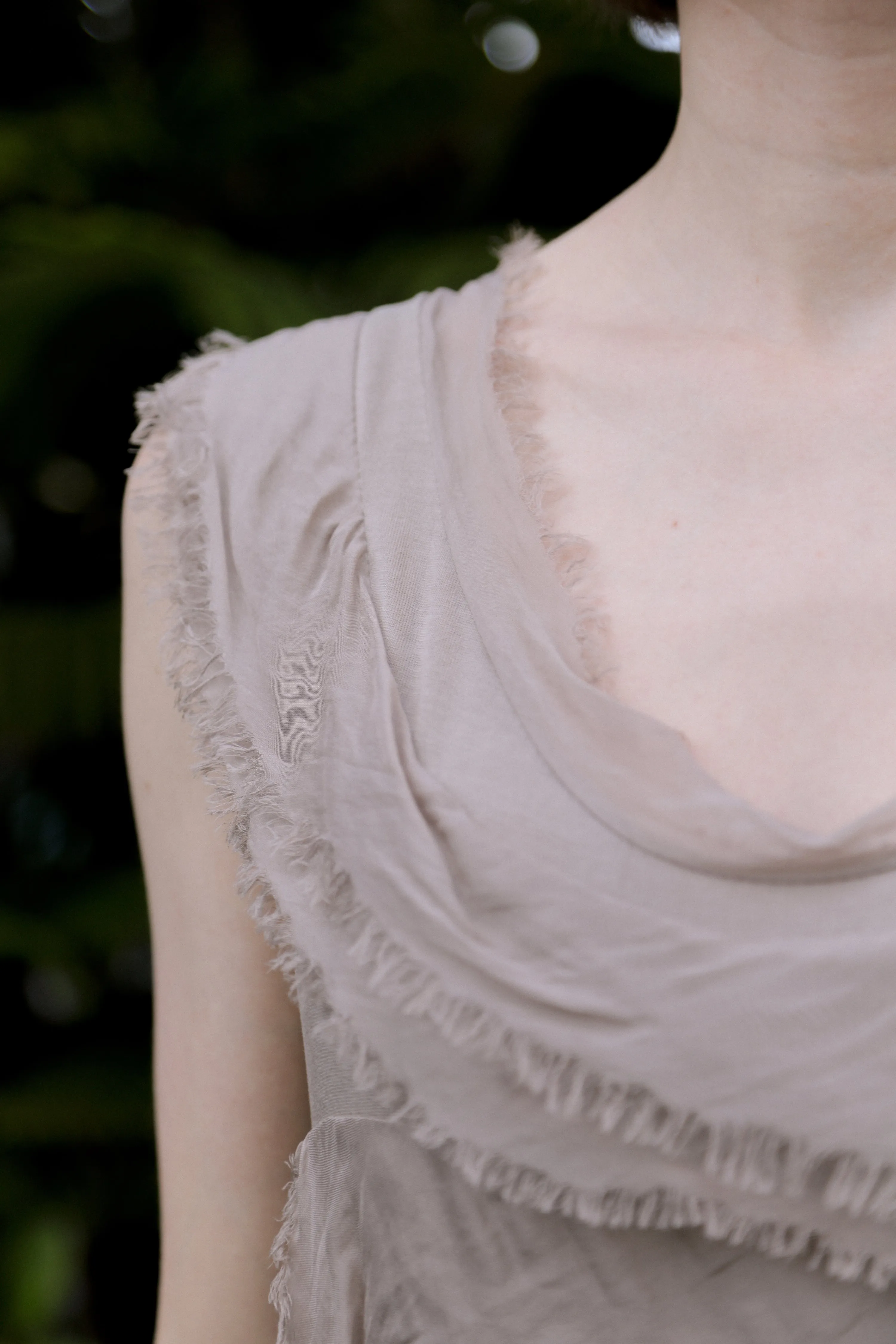Ashton Frayed Maxi Dress
