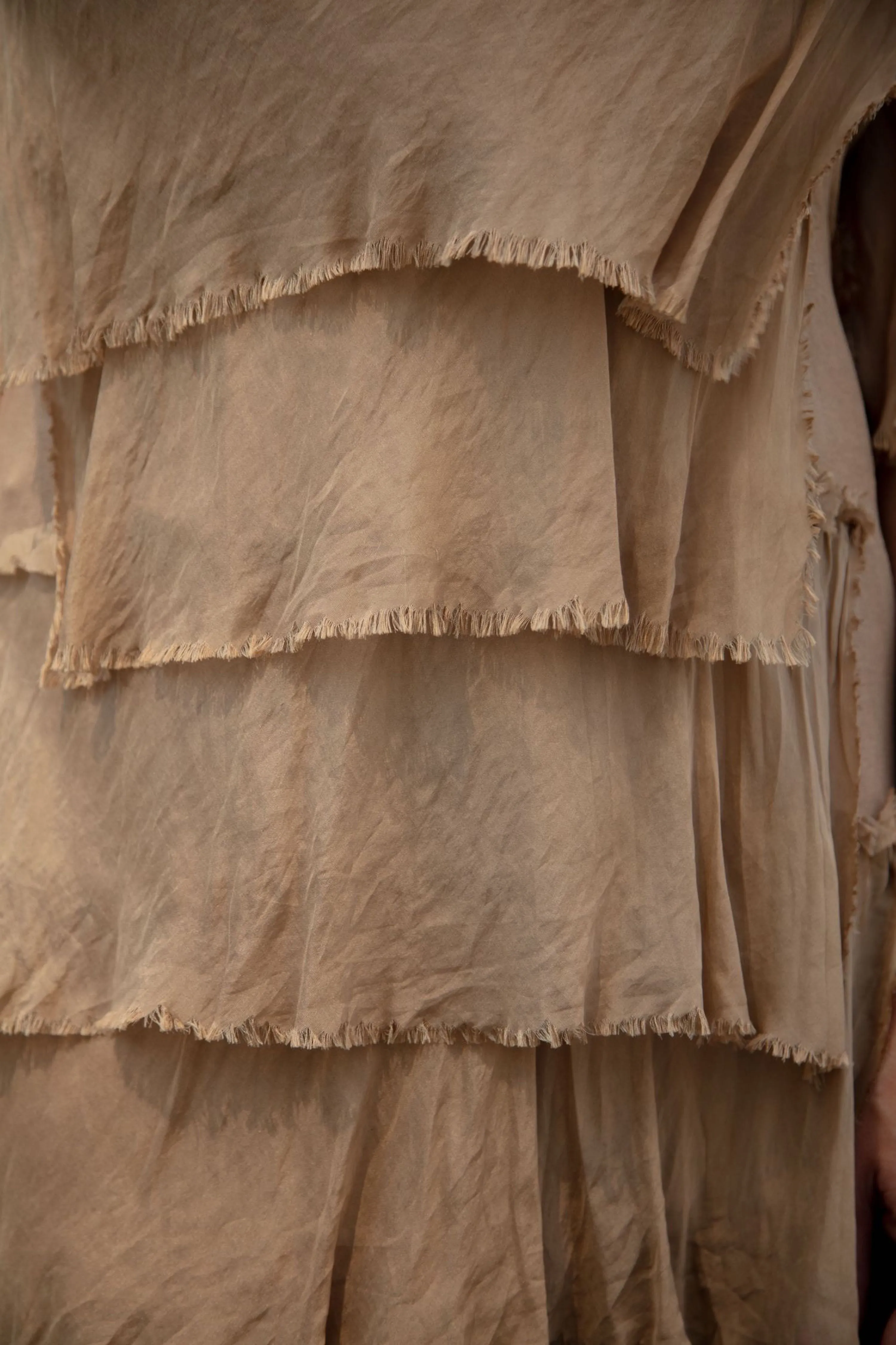 Ashton Frayed Maxi Dress