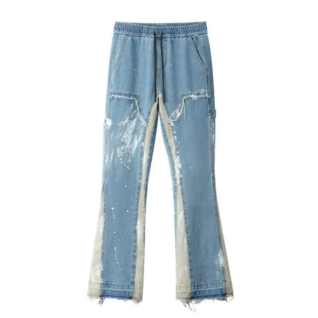 Baggy Painter's Stacked Jeans
