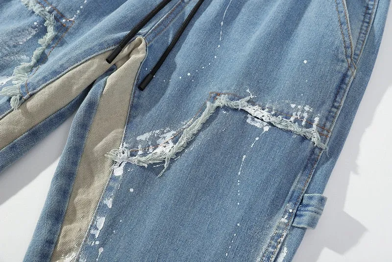Baggy Painter's Stacked Jeans