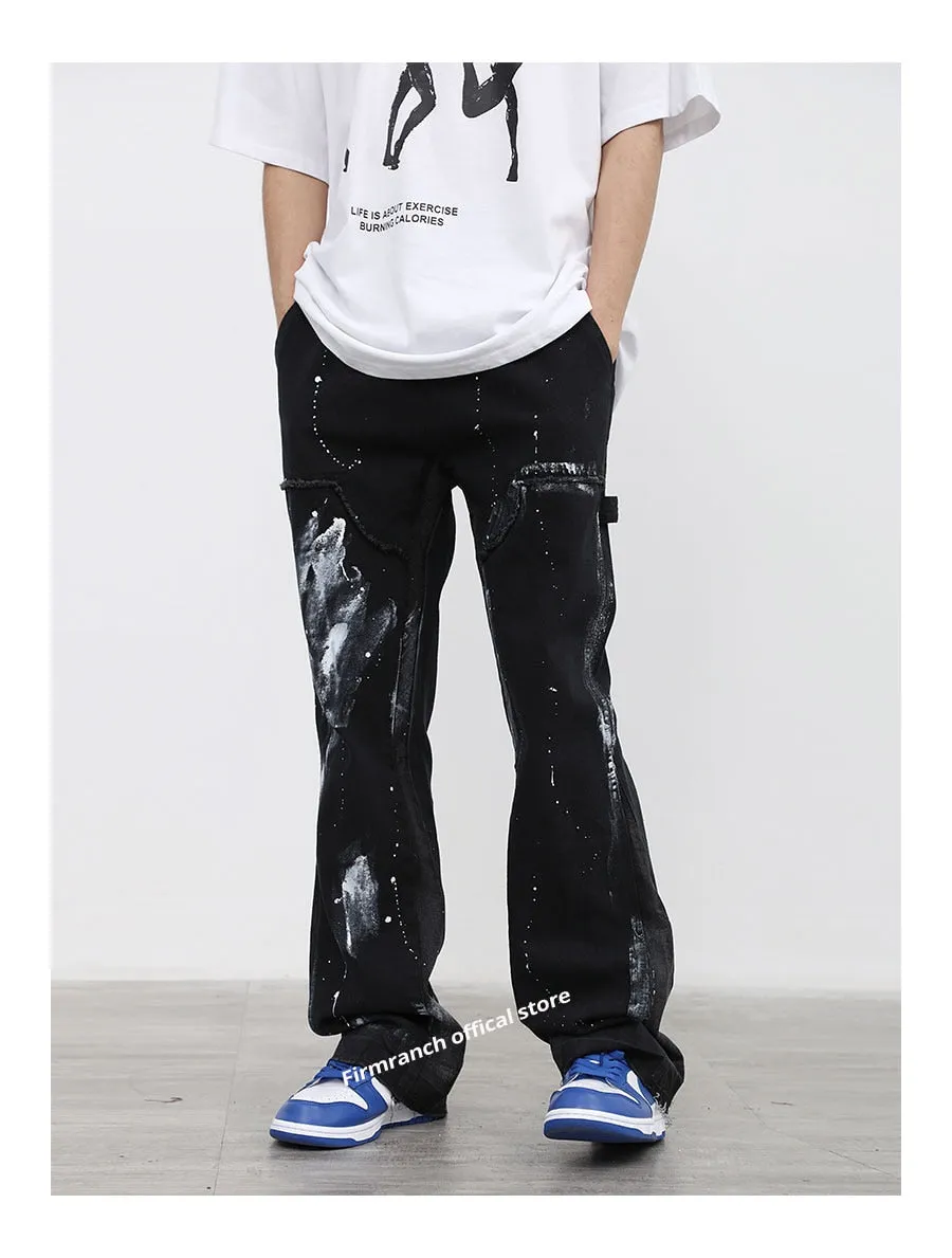 Baggy Painter's Stacked Jeans
