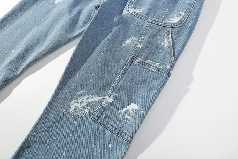 Baggy Painter's Stacked Jeans