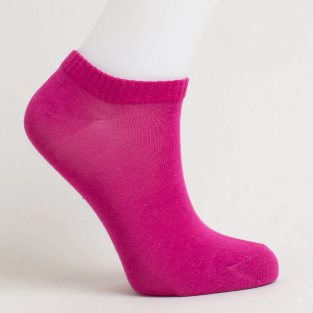 Bamboo Socks Ankle- Solid Colours
