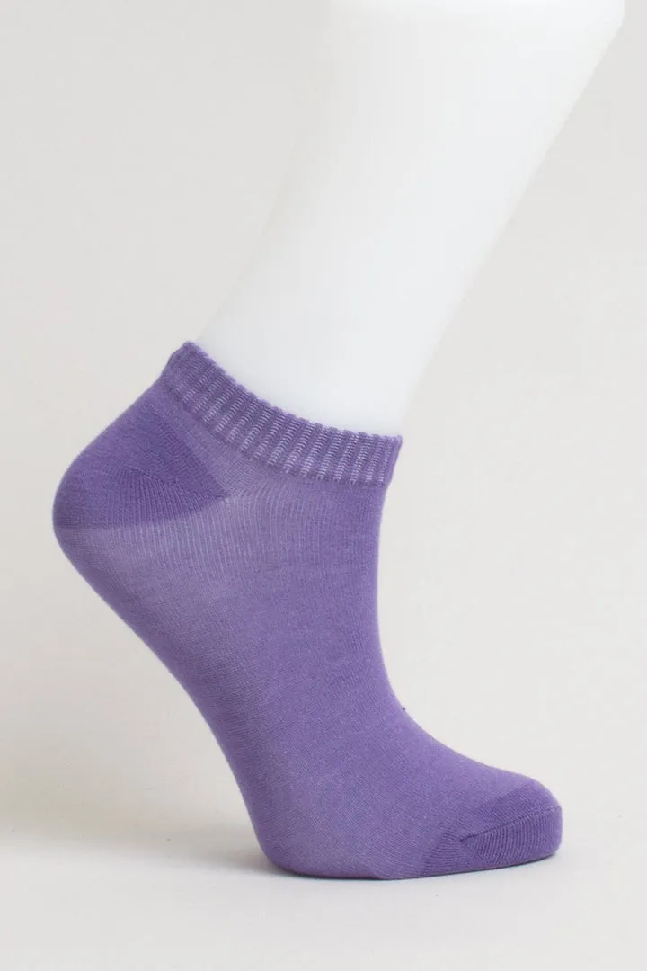 Bamboo Socks Ankle- Solid Colours