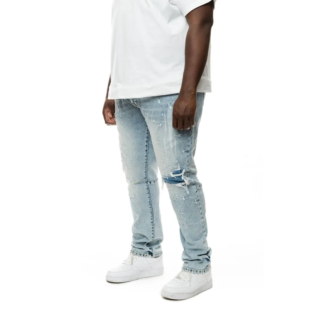 Big and Tall Shotgun Jeans - Cypher Blue