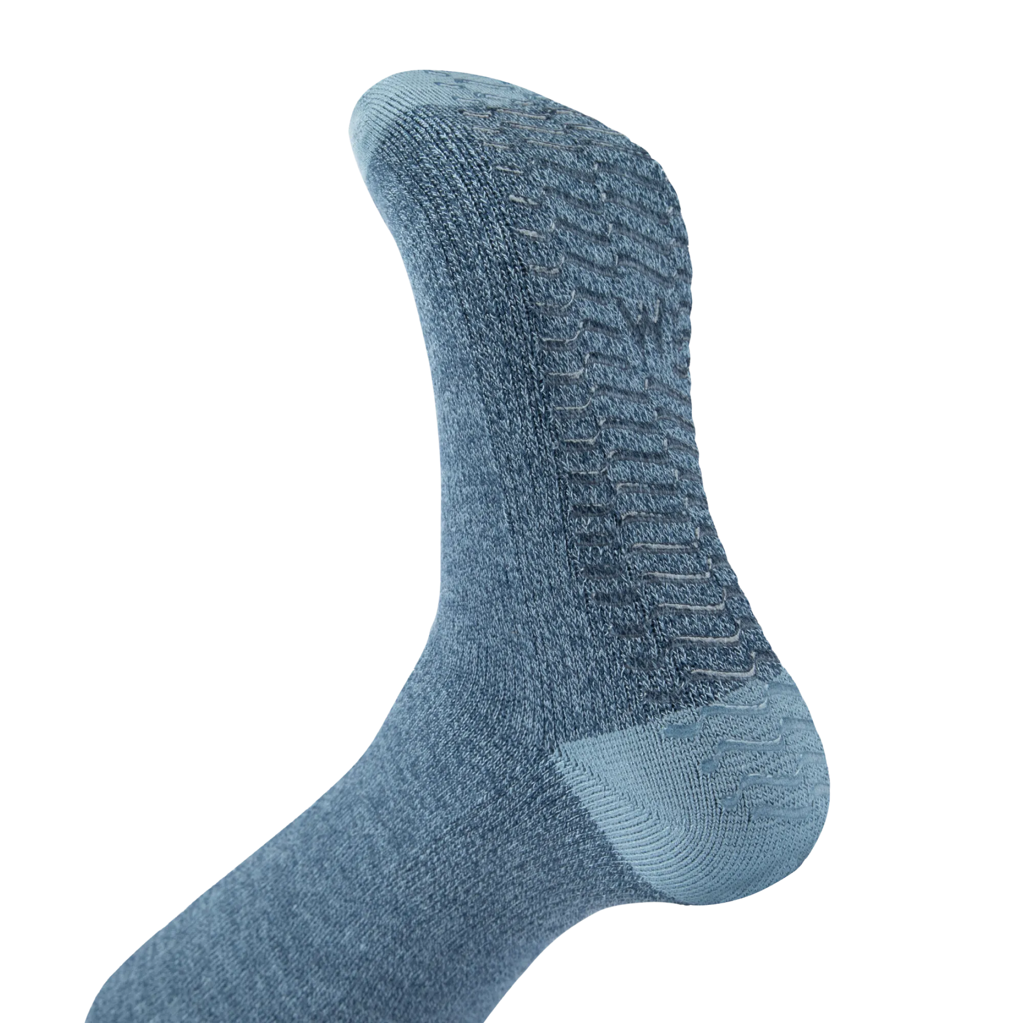 Blue Steel Twist - Grip Socks