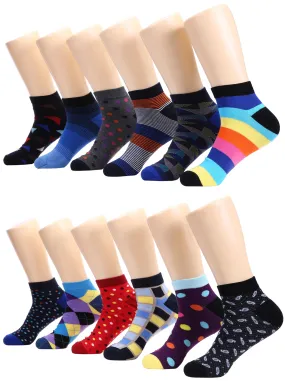 Bounce Dress Ankle Socks 12 Pack