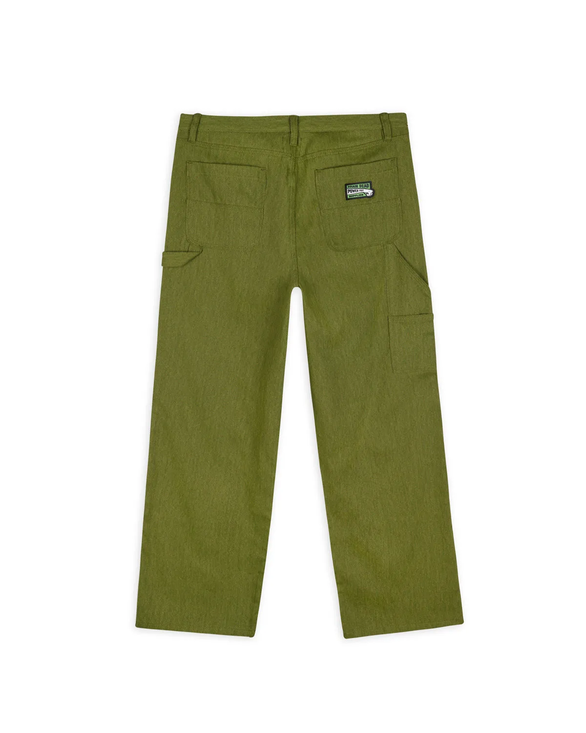 Bull Denim Double Knee Utility Pant - Olive