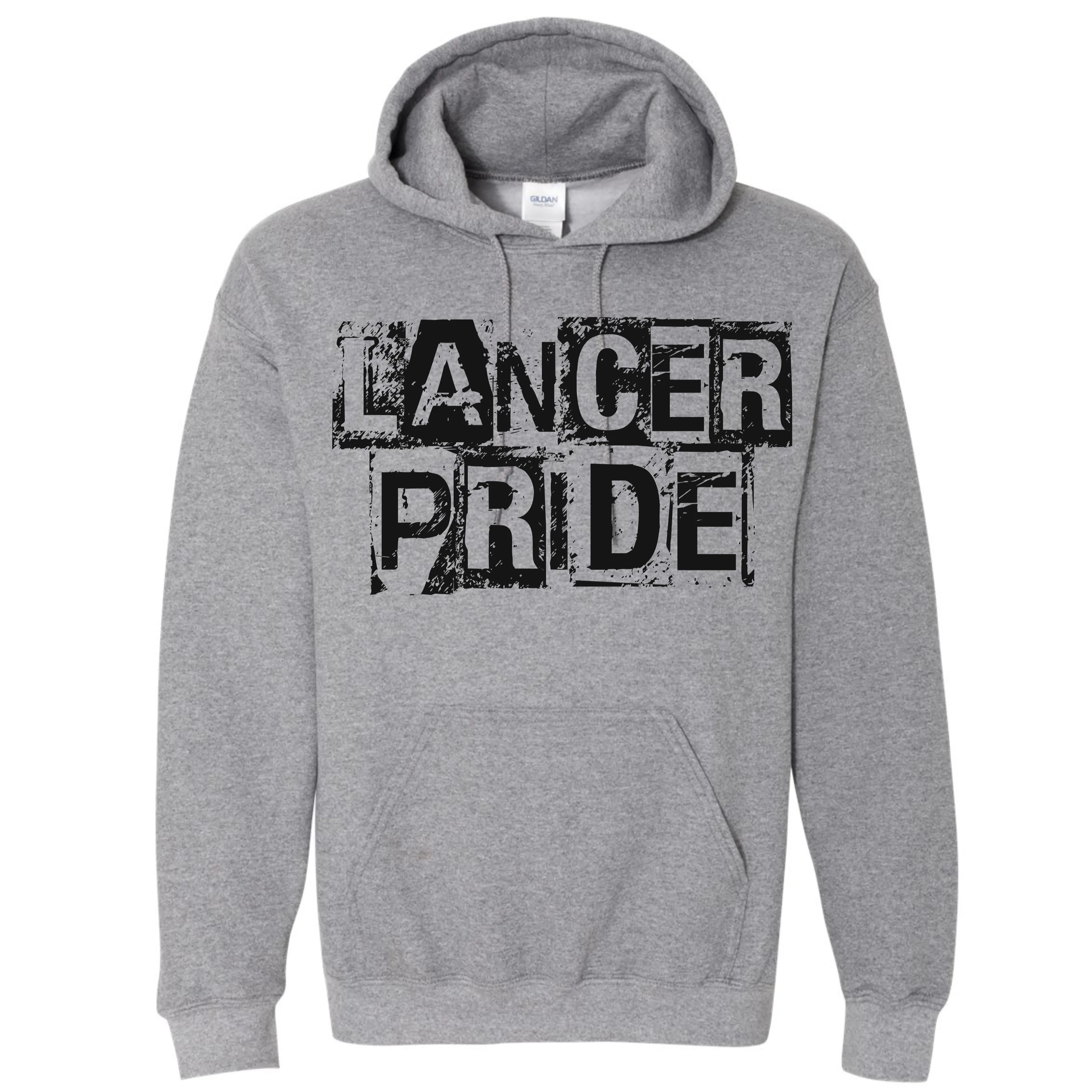 Bullock Creek Lancers - Distressed Lancer Pride Sweatshirt (Youth & Adult Sizes Available)