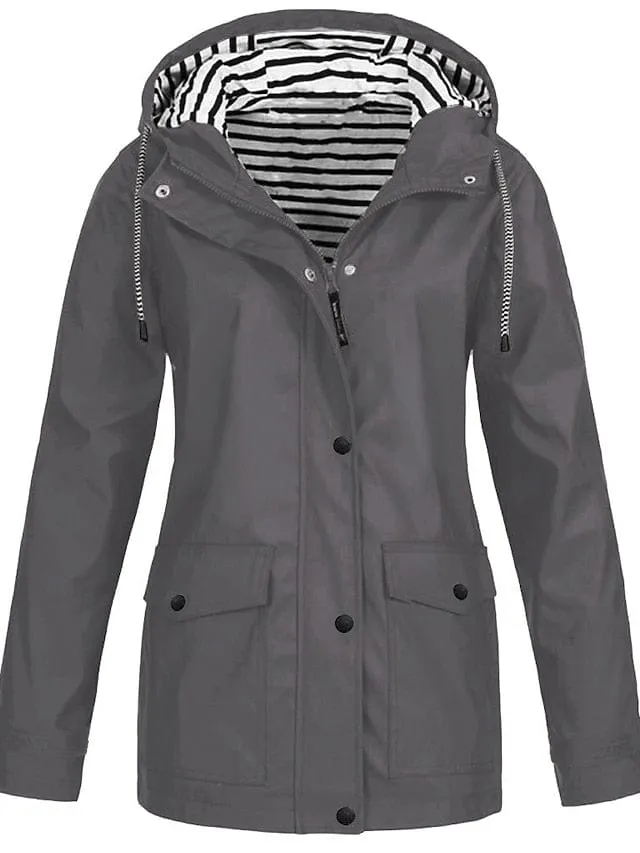 Button-Front Sherpa Jacket