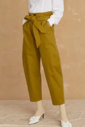 Canvas Balloon Pant - Ochre