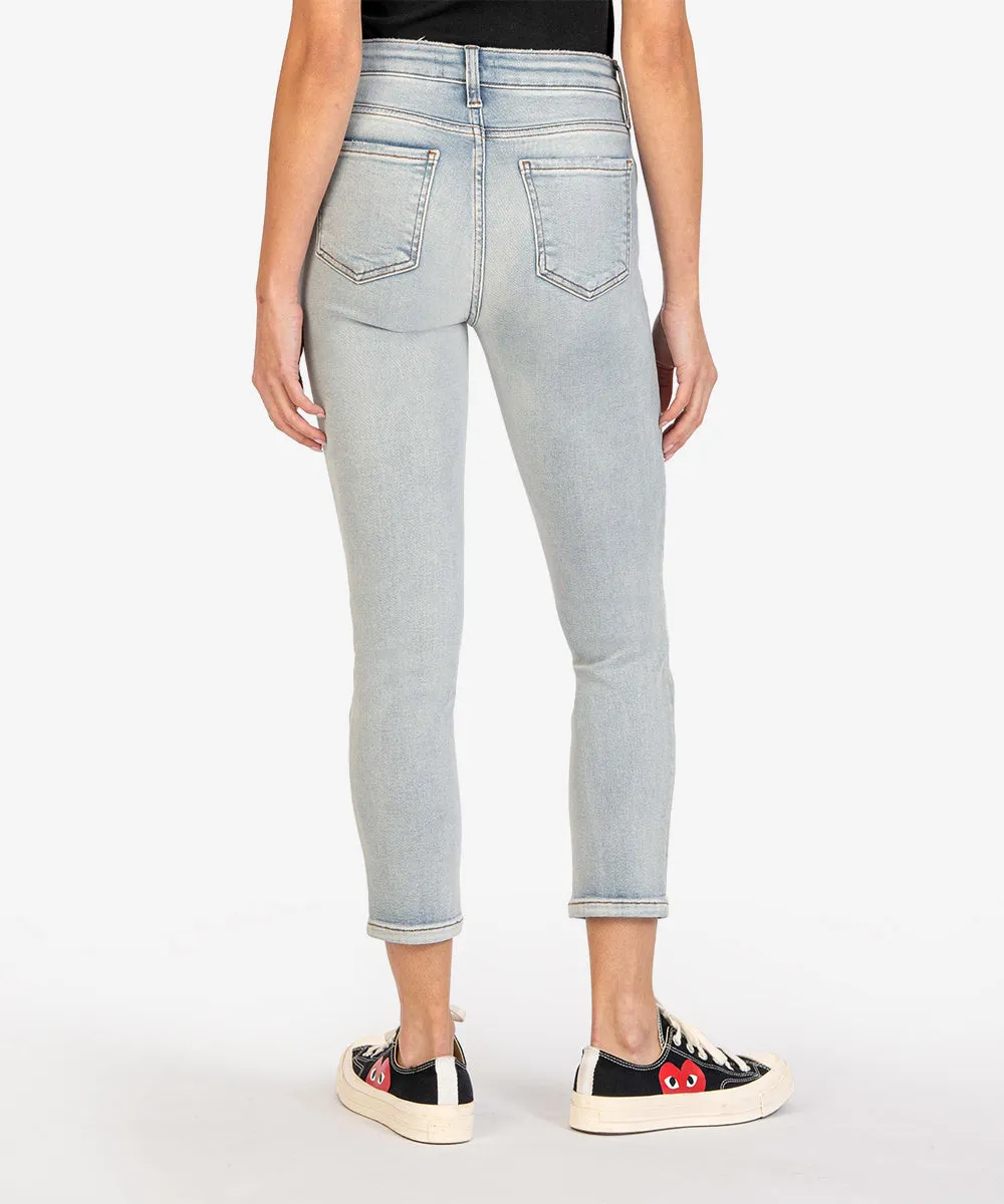 Catherine High Rise Crop Straight Leg