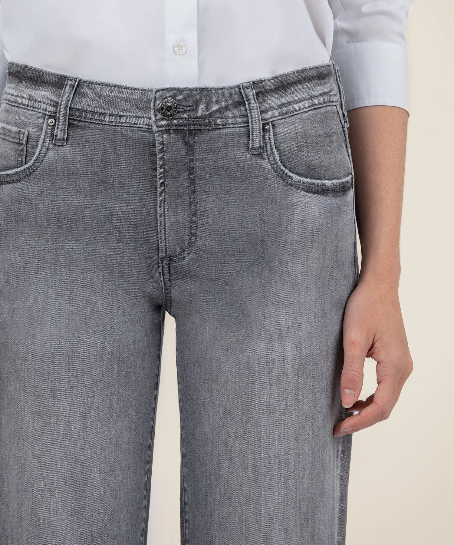 Charlotte Mid Rise Wide Leg