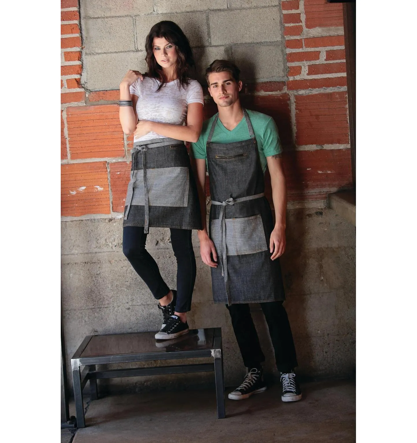 Chef Works Manhattan Half Bistro Apron