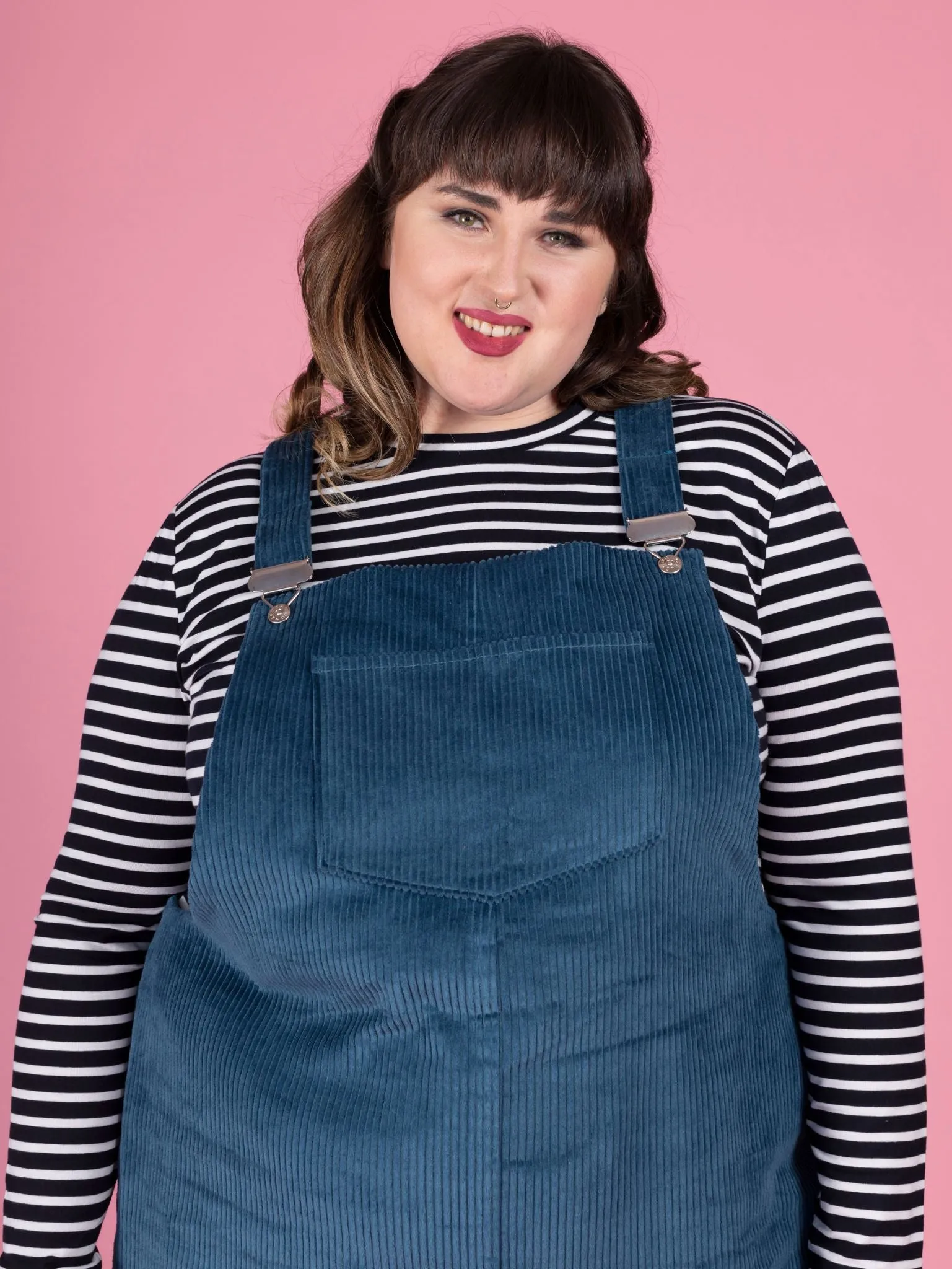Cleo Dungaree Dress Pattern (US0-30)