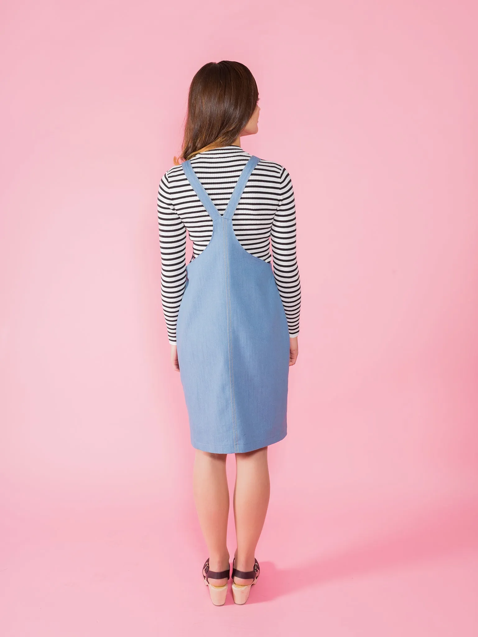 Cleo Dungaree Dress Pattern (US0-30)