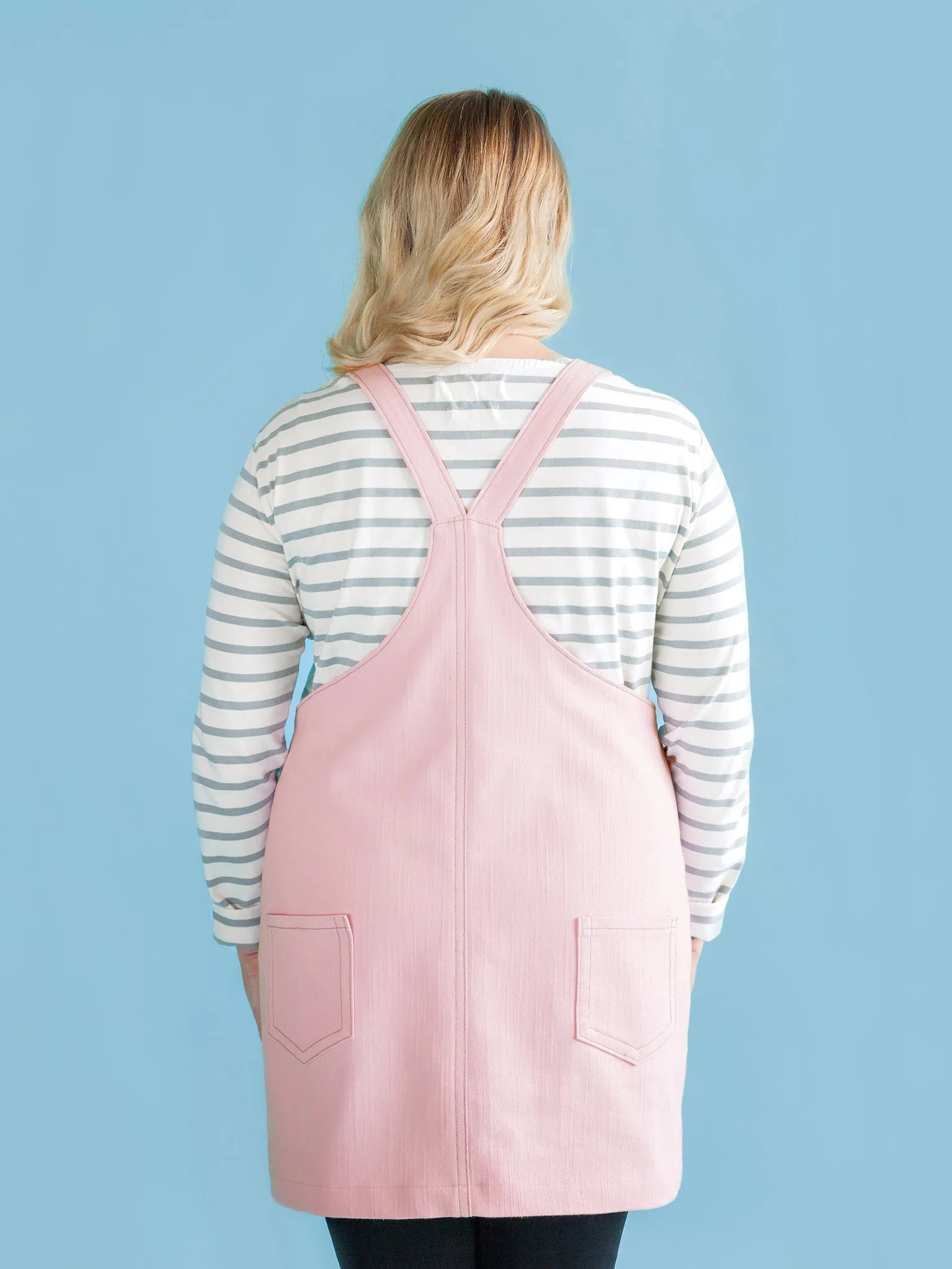 Cleo Dungaree Dress Pattern (US0-30)
