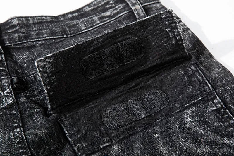 Comfort Stretch Denim Cargo Pants