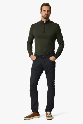 Cool Tapered Leg Pants In Black Coolmax