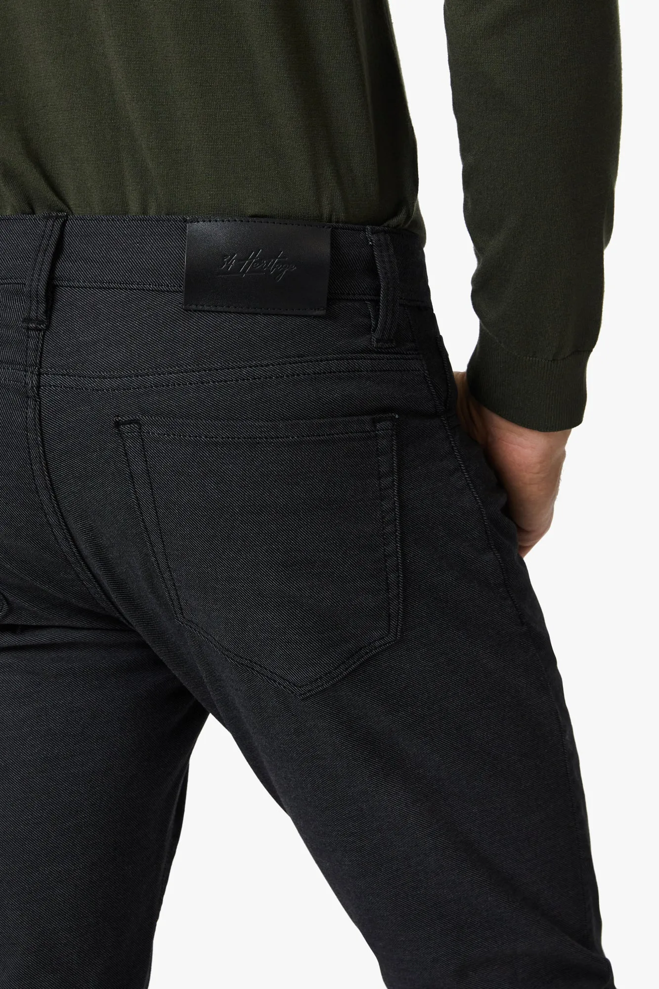Cool Tapered Leg Pants In Black Coolmax