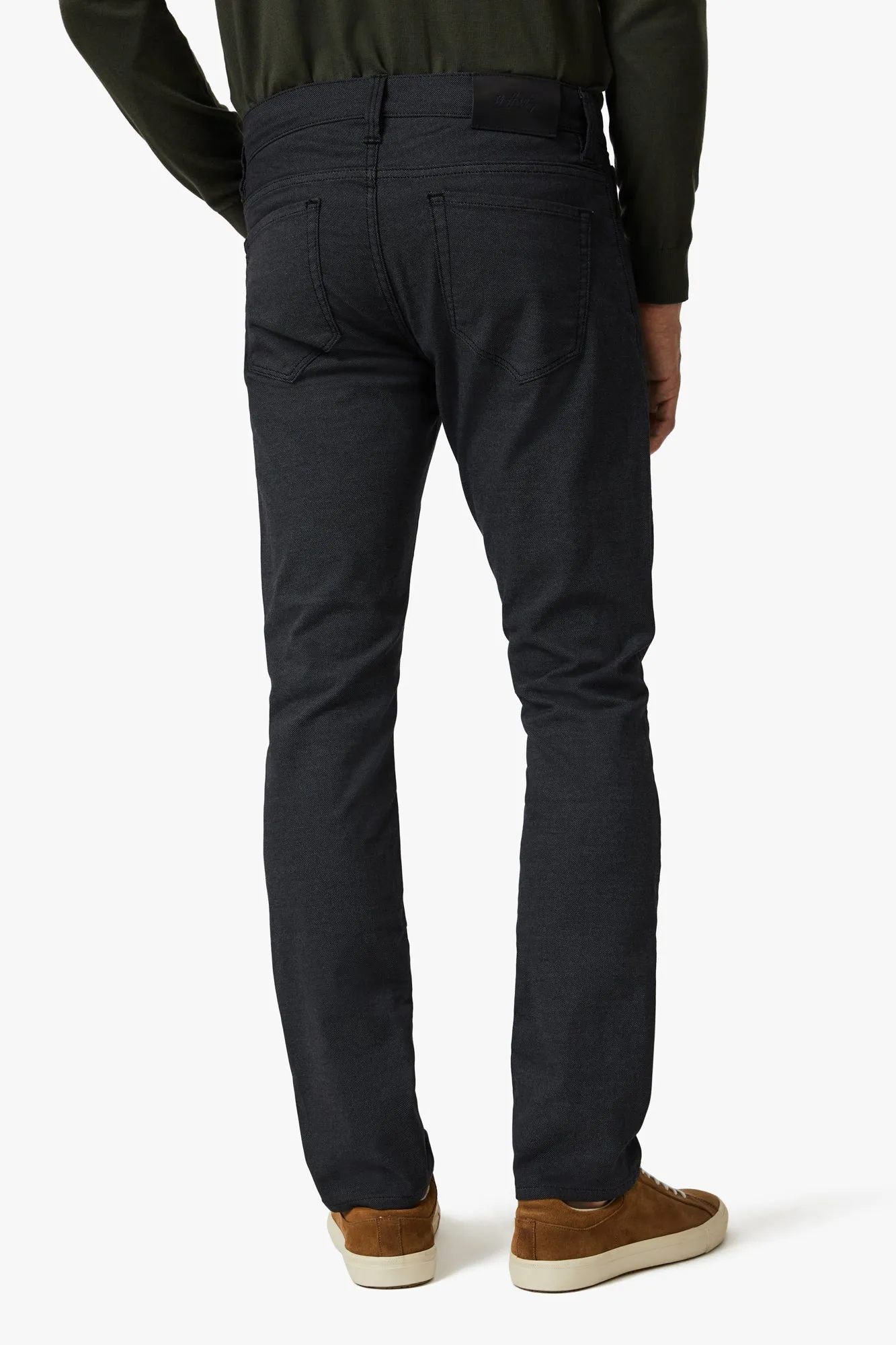 Cool Tapered Leg Pants In Black Coolmax
