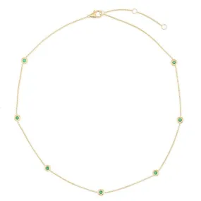 Diamond Exquisite Station Necklace