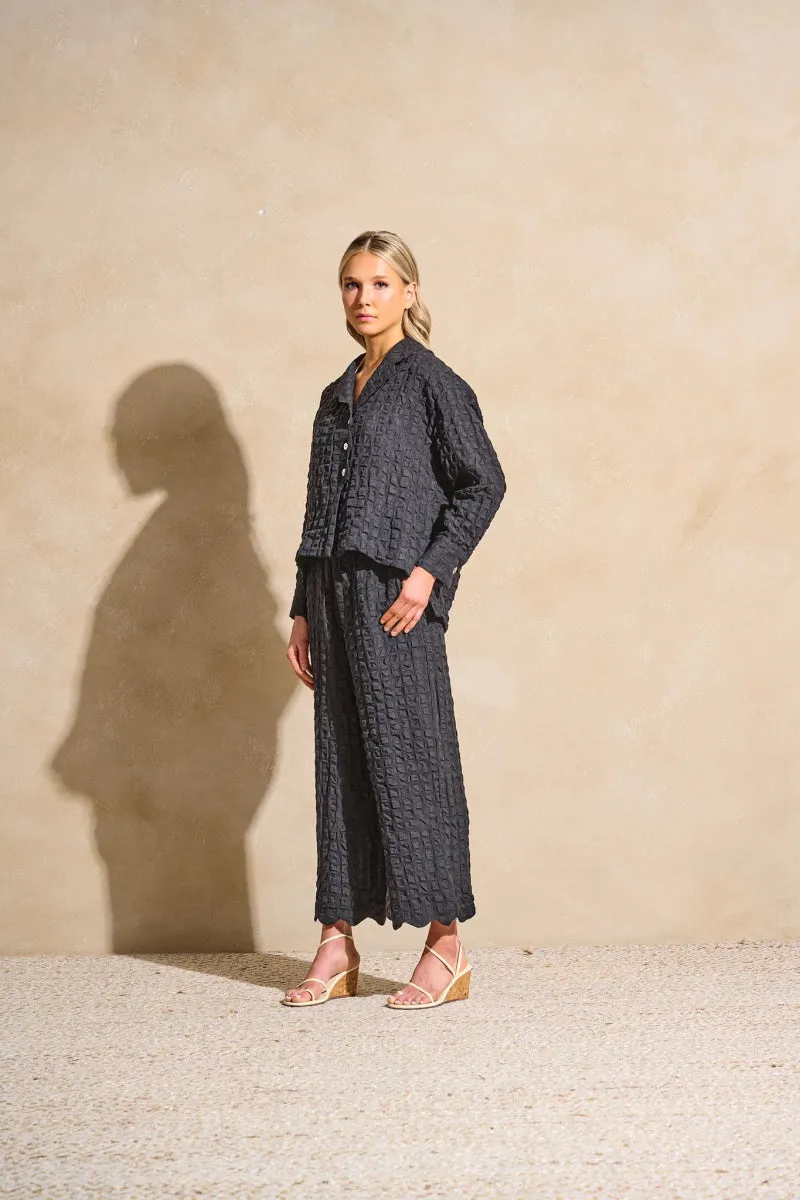 DorsaLi Nuage Shirt (Black)