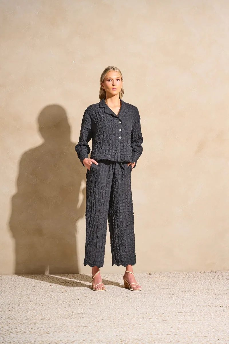 DorsaLi Nuage Shirt (Black)