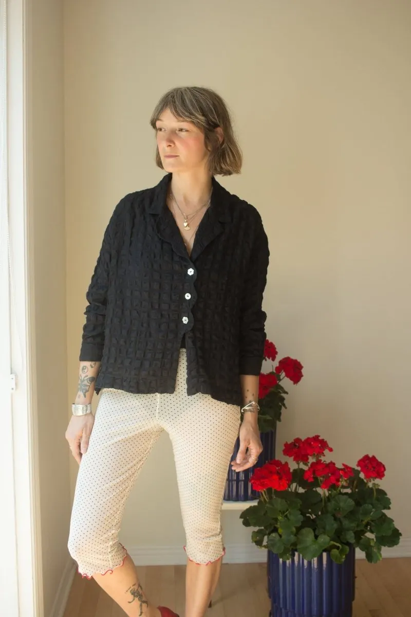 DorsaLi Nuage Shirt (Black)