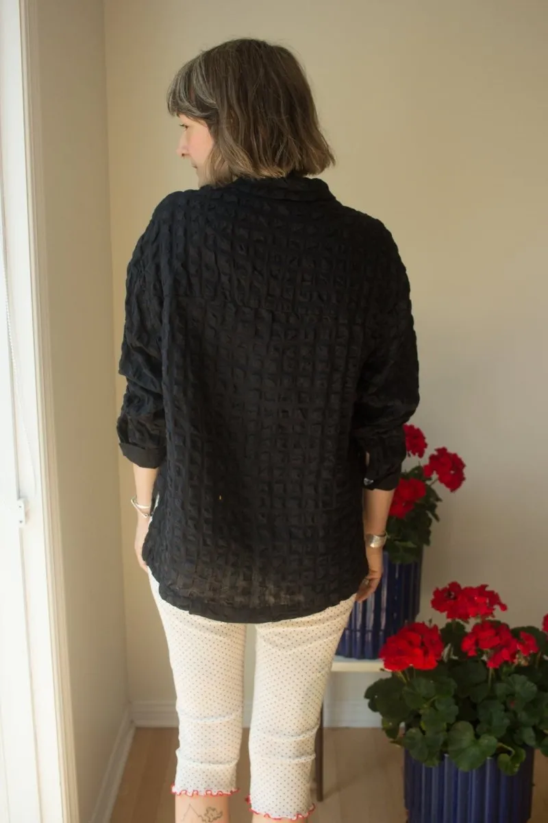 DorsaLi Nuage Shirt (Black)