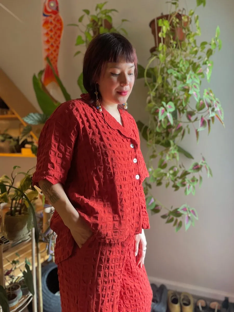 DorsaLi Nuage Shirt (Paprika)