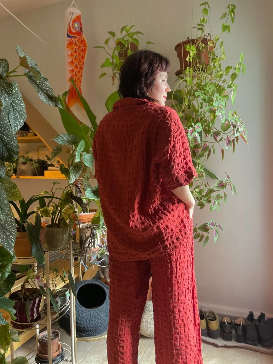 DorsaLi Nuage Shirt (Paprika)