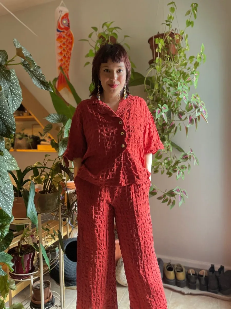 DorsaLi Nuage Shirt (Paprika)