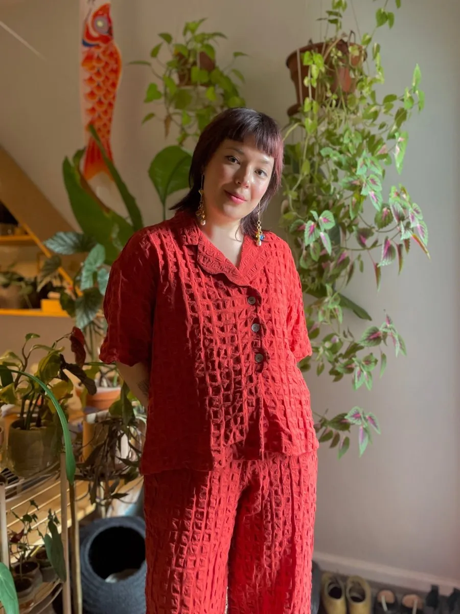 DorsaLi Nuage Shirt (Paprika)