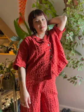 DorsaLi Nuage Shirt (Paprika)