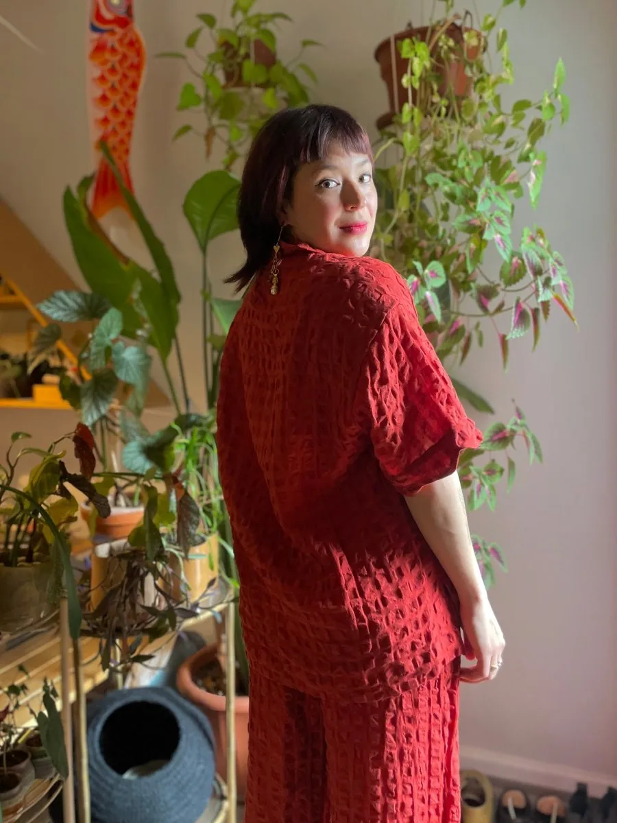 DorsaLi Nuage Shirt (Paprika)
