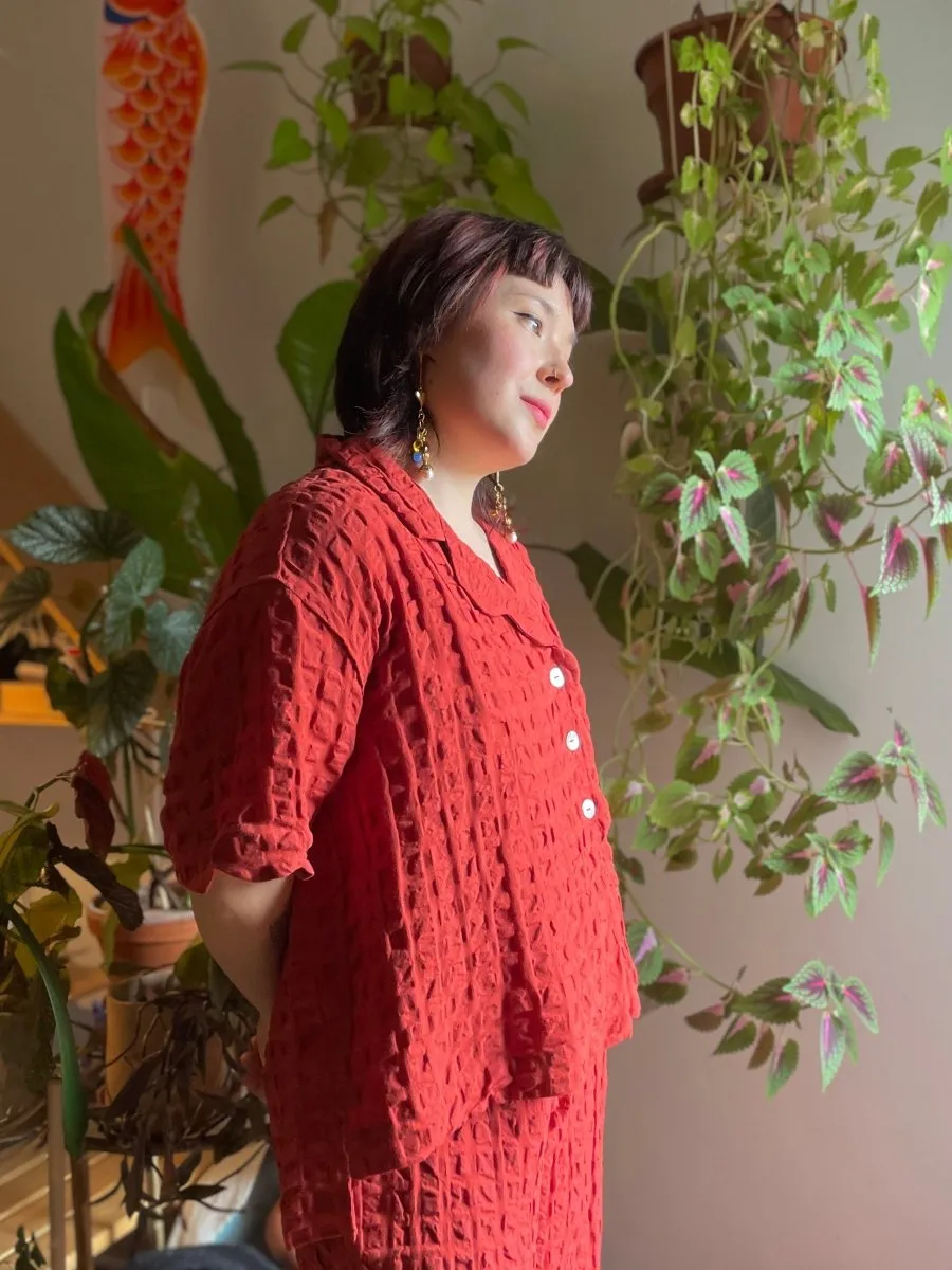 DorsaLi Nuage Shirt (Paprika)