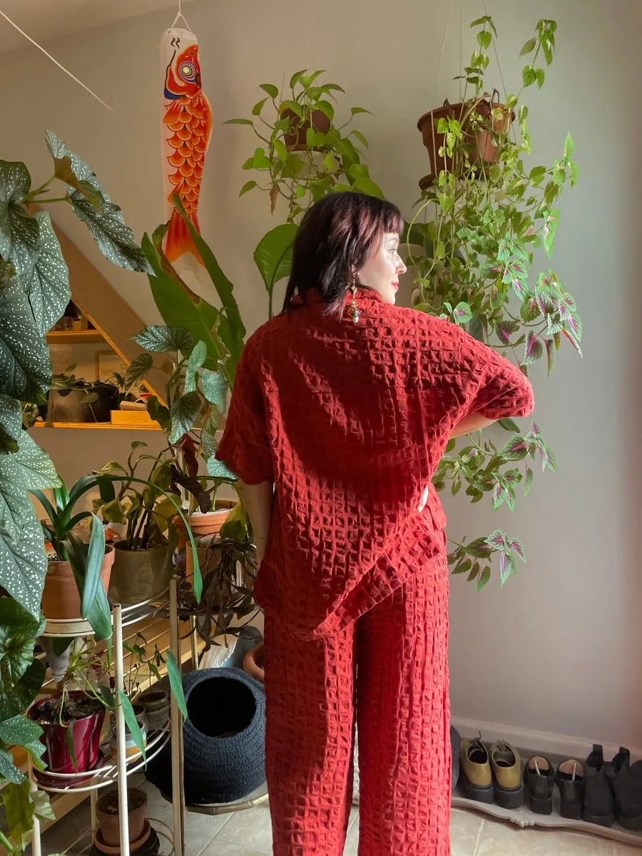 DorsaLi Nuage Shirt (Paprika)