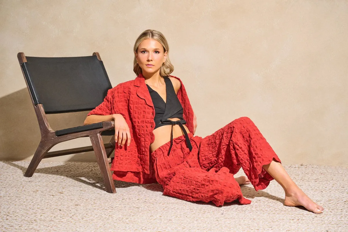 DorsaLi Nuage Shirt (Paprika)