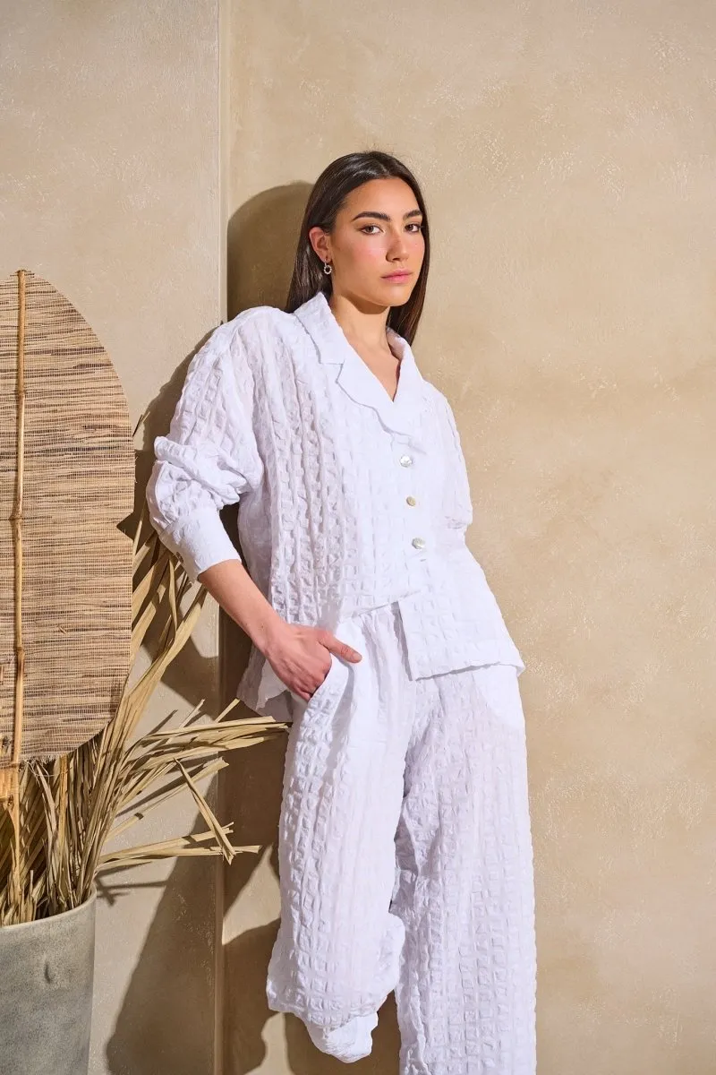 DorsaLi Nuage Shirt (White)